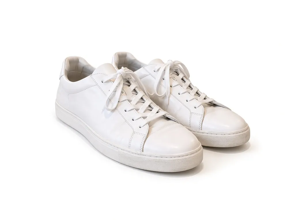 The same sneakers on a clean white studio background